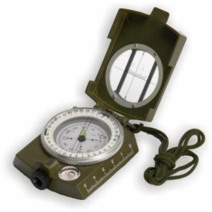 Kompas profesjonalny z poziomicą. Grawerowany Prezent dla Podróżnika. 75x60x25mm-0