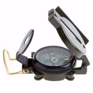 Kompas Plus Metalowy Grawerowany Prezent dla Podróżnika. 70x55x25mm-0