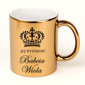 Kubek dla babci z nadrukiem na Dzień Babci 325ml